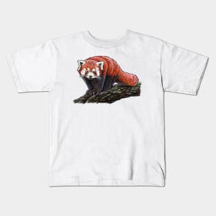 RED PANDA Kids T-Shirt